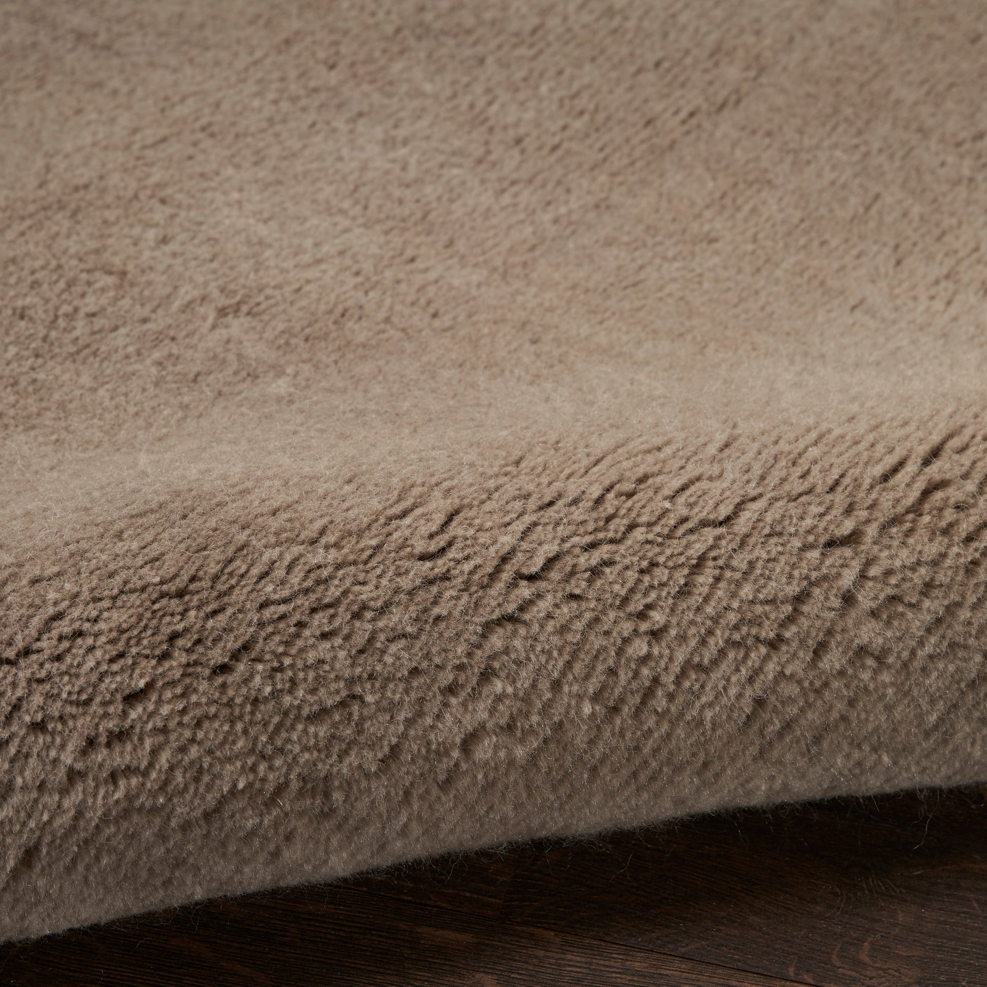 Nourison Home Plush Cloud  Taupe  Contemporary