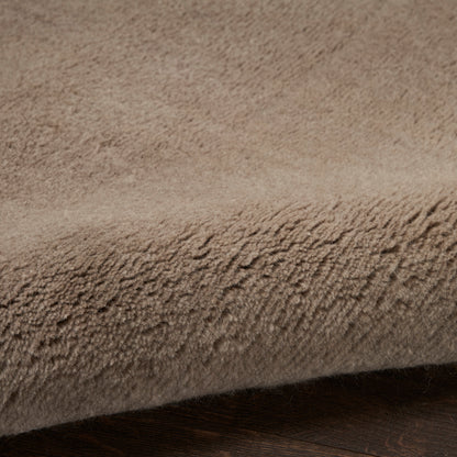Nourison Home Plush Cloud  Taupe  Contemporary