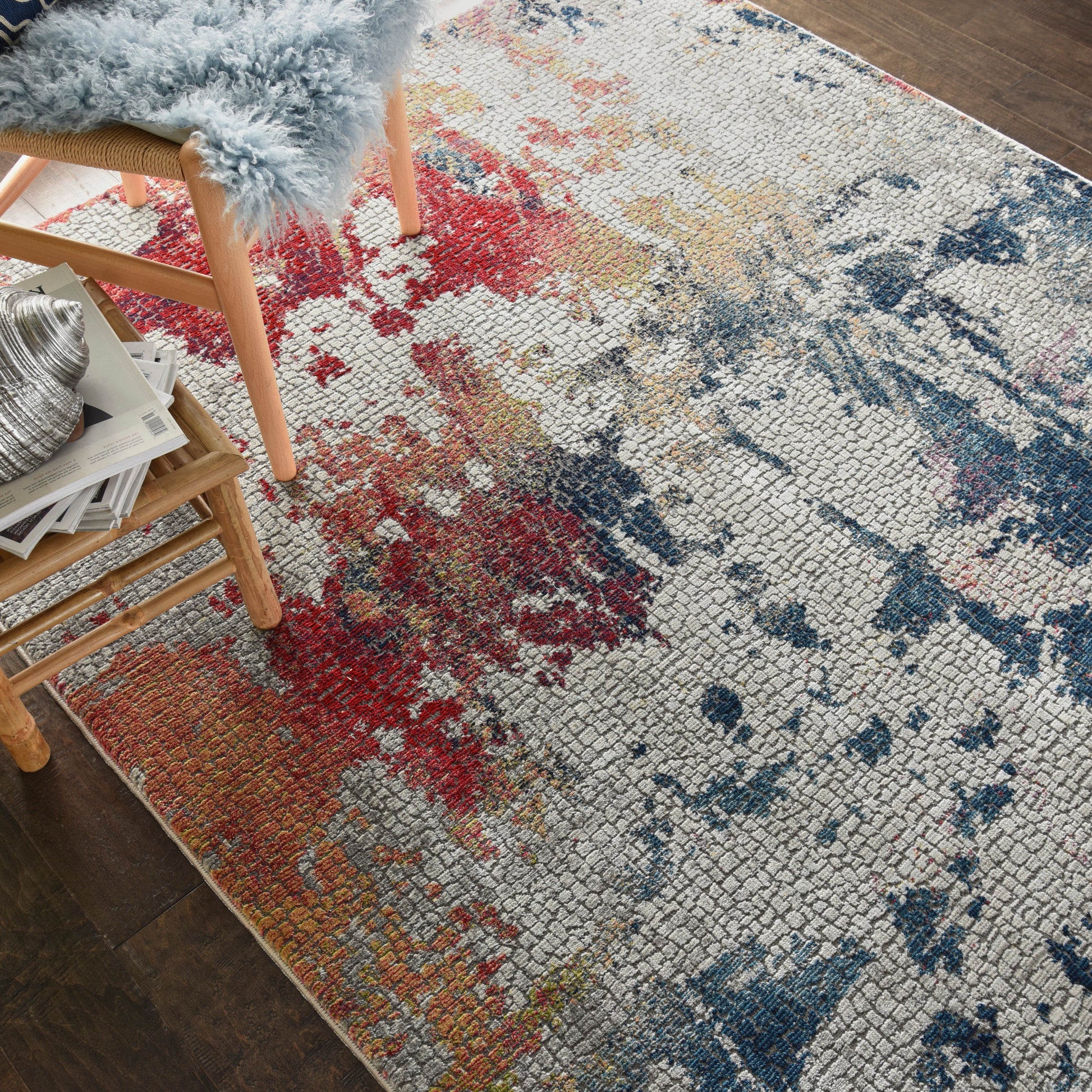 Nourison Home Ankara Global  Multicolor  Contemporary