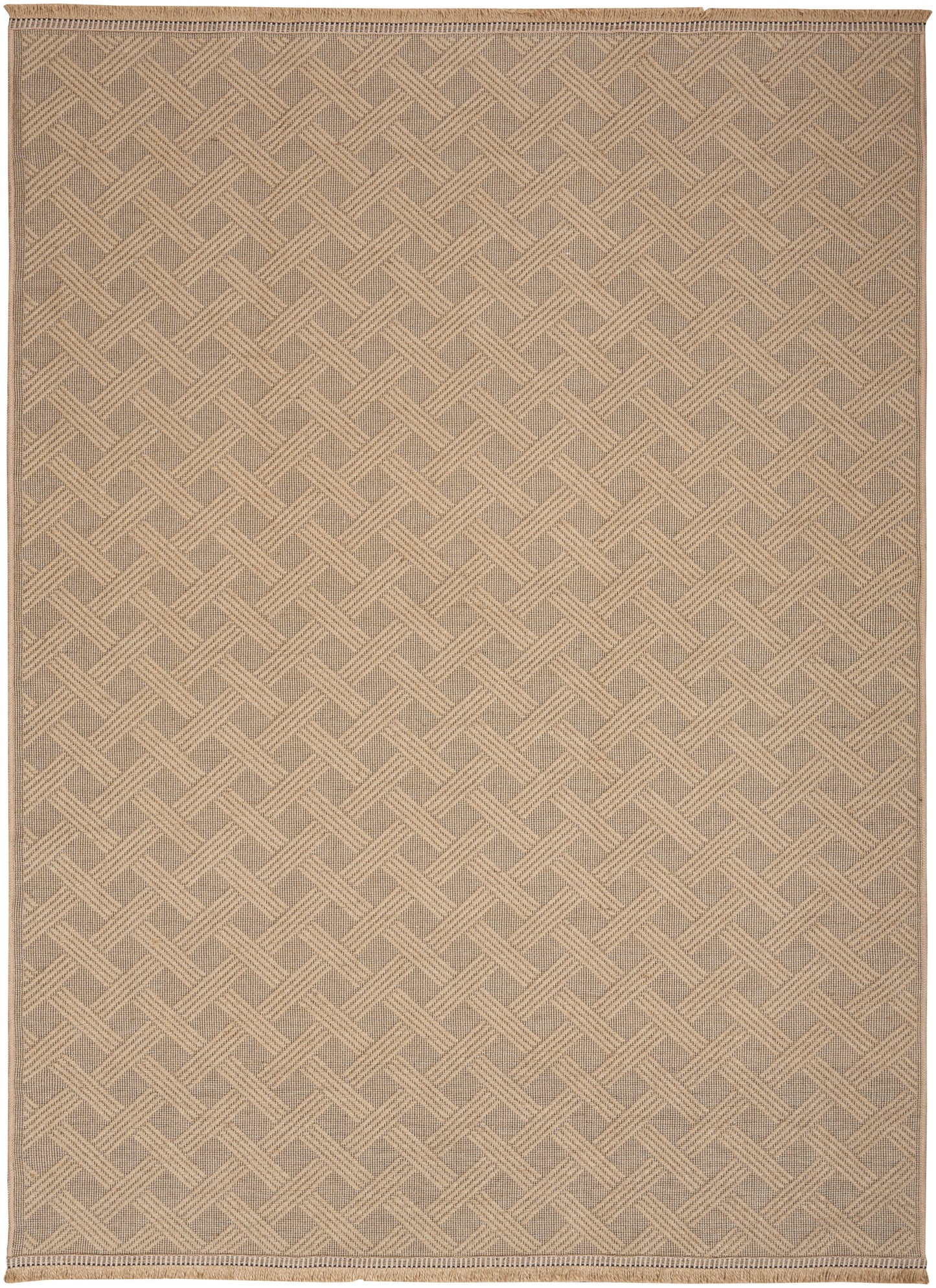 Nourison Home Washable Jute WSJ02 Natural Contemporary Loom-woven Rug