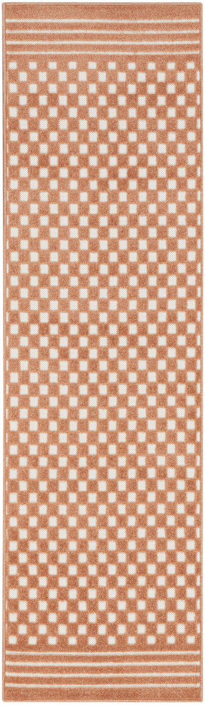 Nourison Home Care Free CAF02 Copper Contemporary Loom-woven Rug