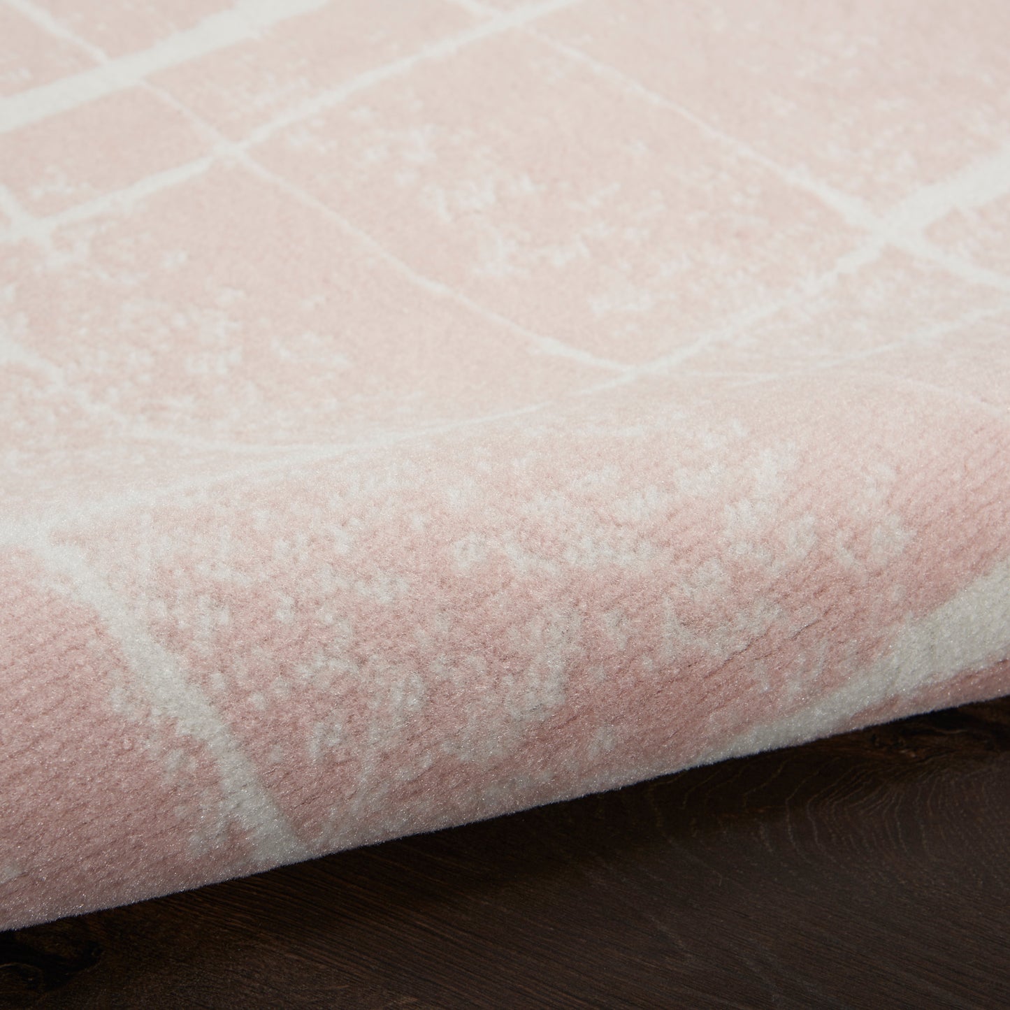 Nourison Home Whimsicle  Pink Ivory  Contemporary