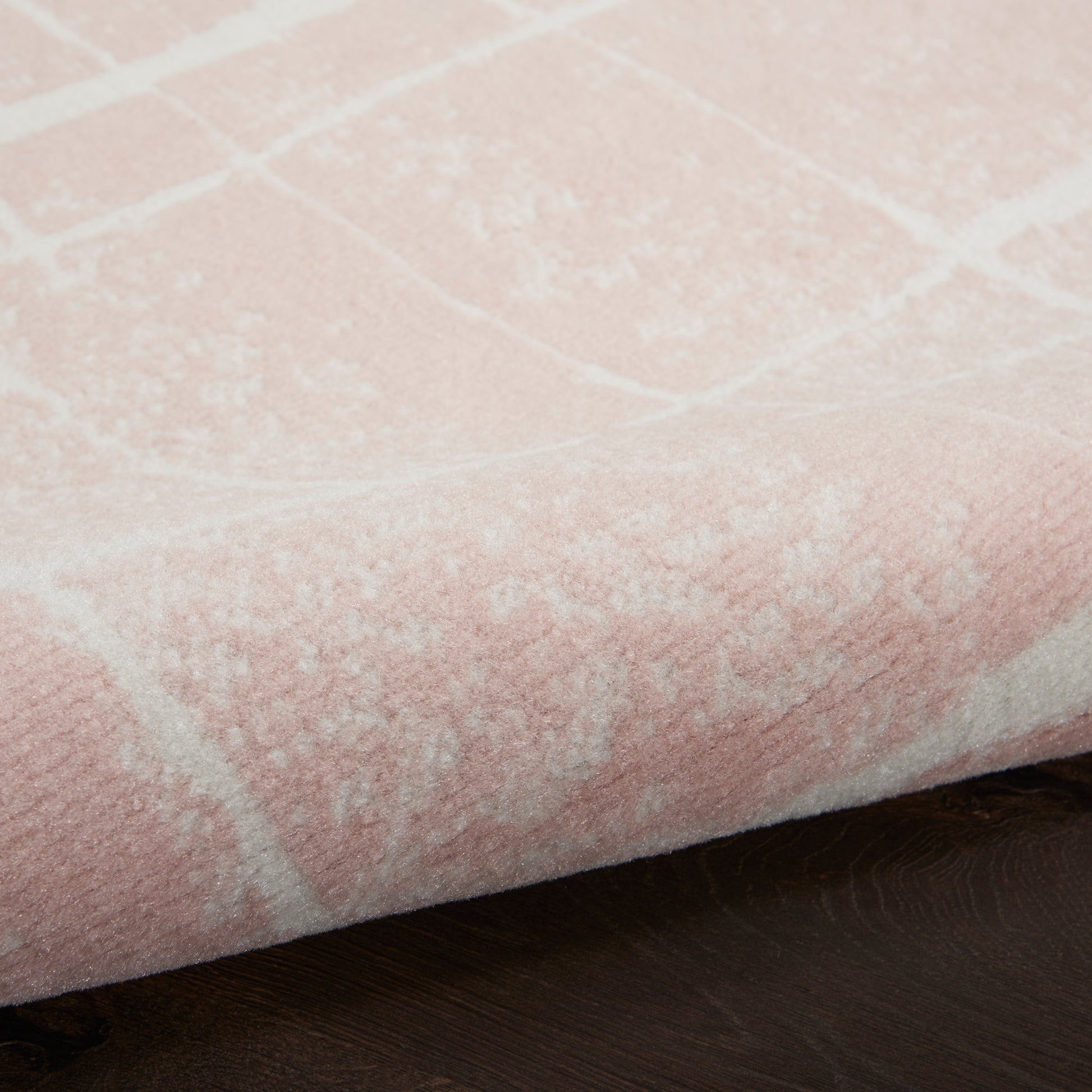 Nourison Home Whimsicle  Pink Ivory  Contemporary