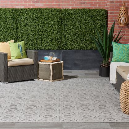 Nourison Home Cozumel  Light Grey  Contemporary