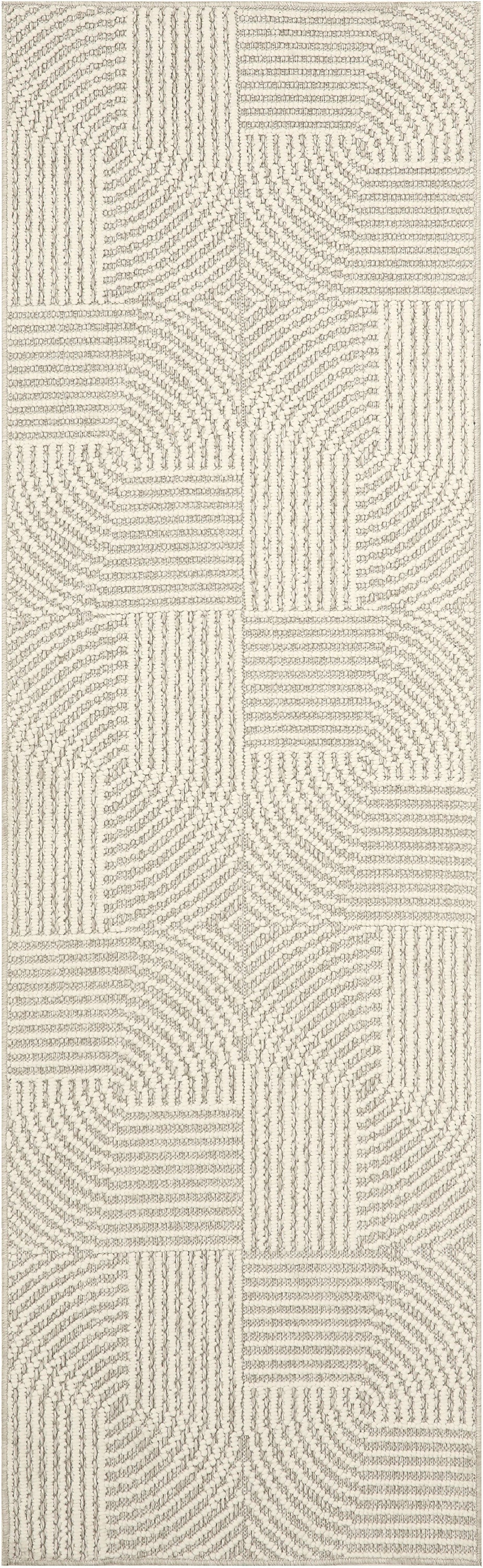 Nourison Home Natural Texture NTX02 Beige Ivory Contemporary Machine Woven Rug
