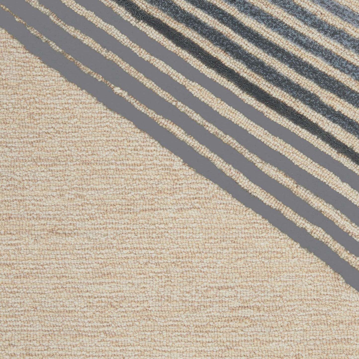 Nourison Home Symmetry  Ivory Grey  Contemporary