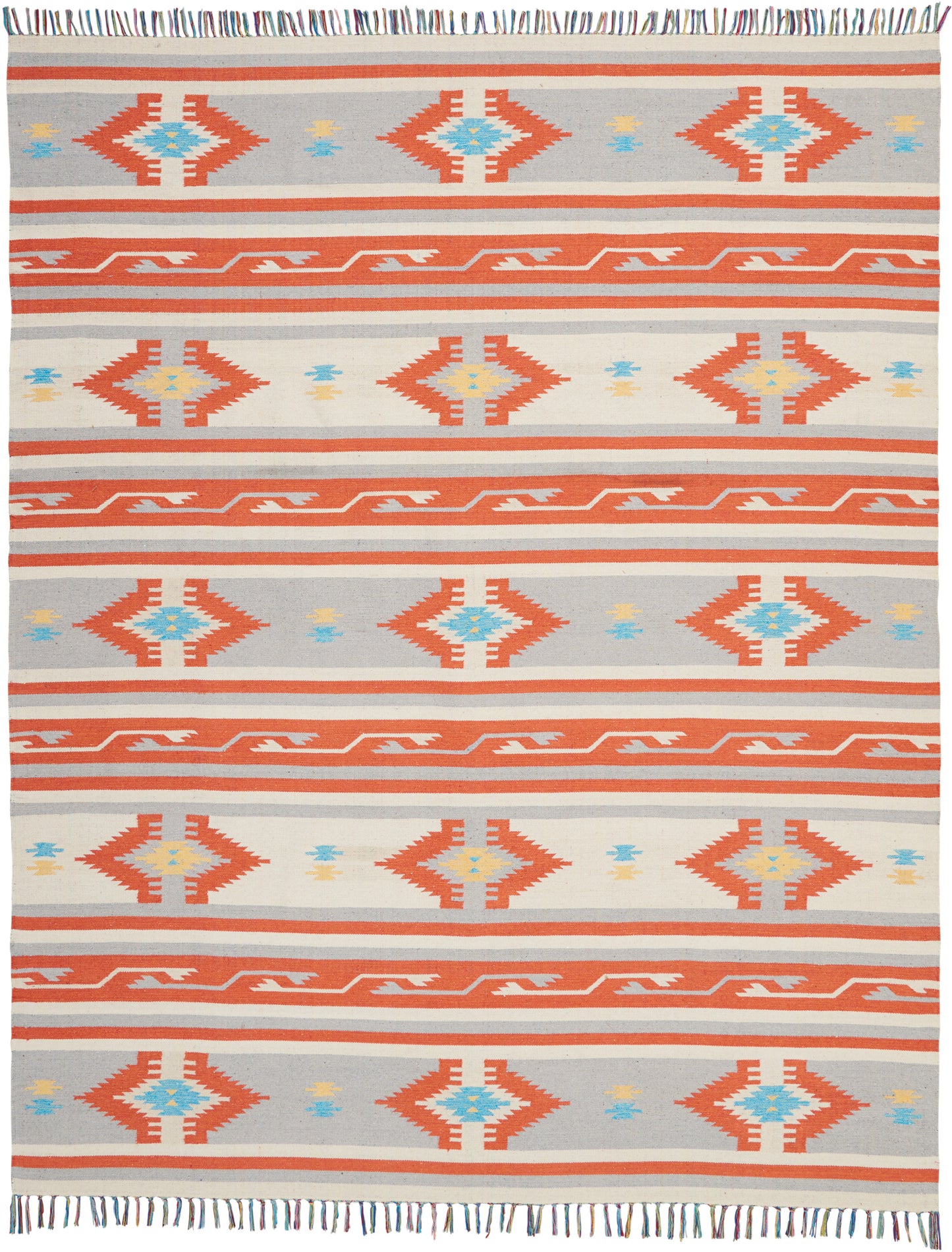 Nourison Home Baja  Ivory Grey  Transitional