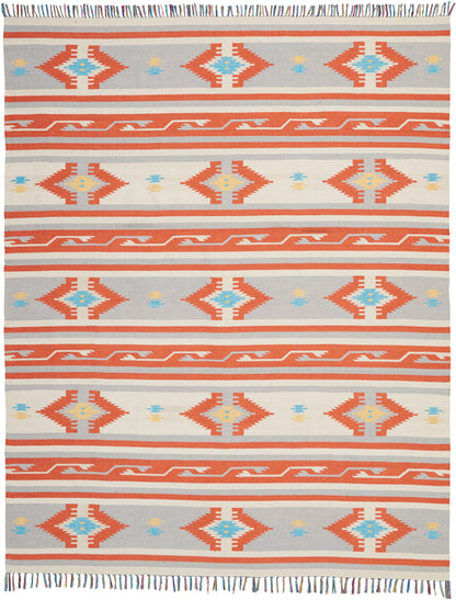 Nourison Home Baja  Ivory Grey  Transitional