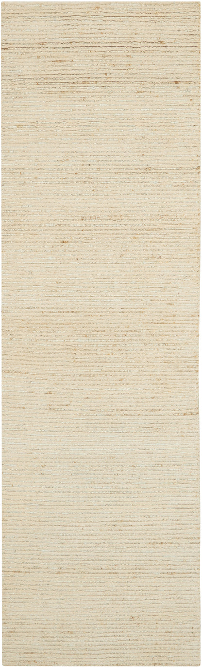 Calvin Klein Kathmandu CK920 Natural Contemporary Knotted Rug