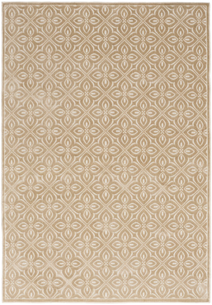 Nourison Home Washable Charm WCH03 Beige Ivory Contemporary Machine Woven Rug