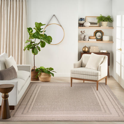 Nourison Home Horizon Indoor/Outdoor  Grey  Contemporary