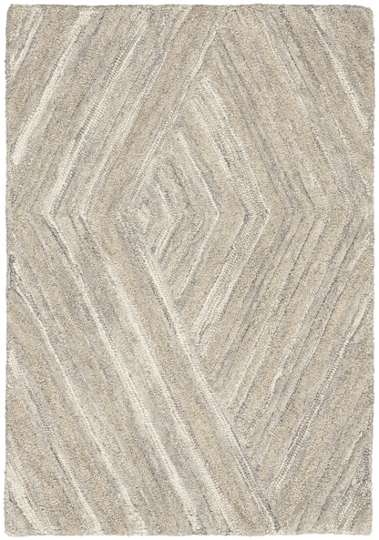 Nourison Home Graceful GRU03 Grey Contemporary Hand Tufted Rug