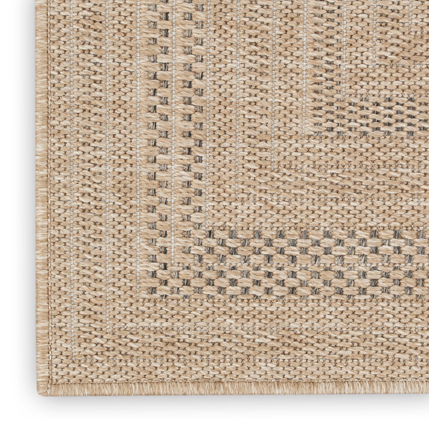 Nourison Home Tulum  Taupe Grey  Contemporary