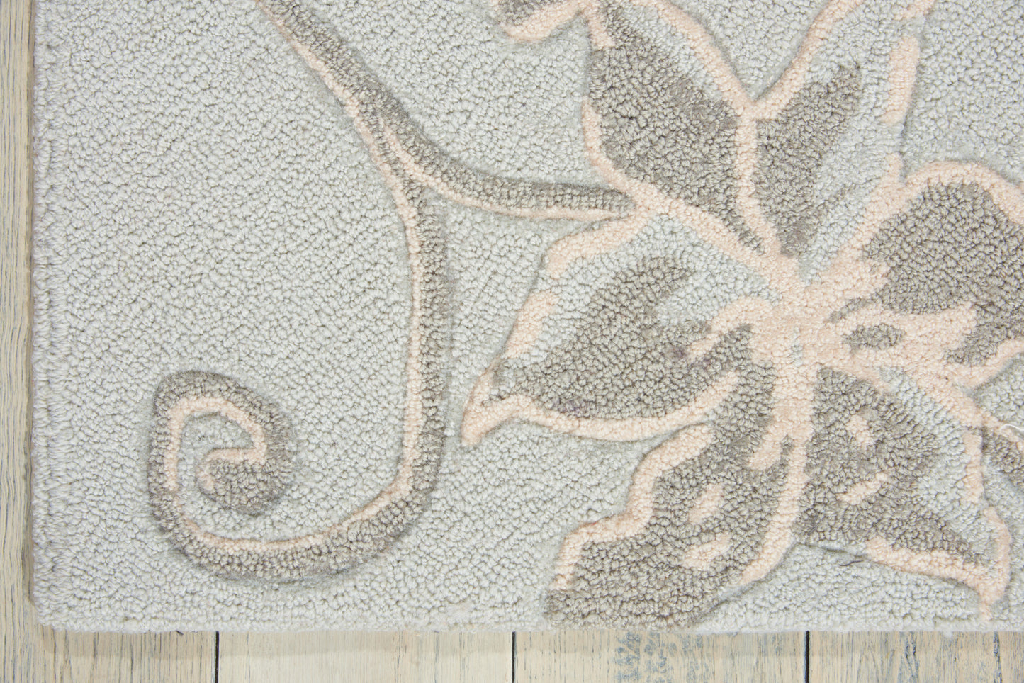 Nourison Home Fantasy  Aqua  Transitional