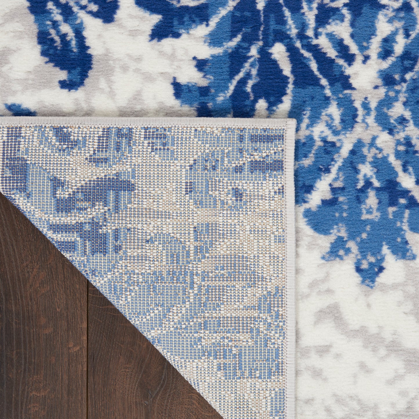 Nourison Home Whimsicle  Ivory Navy  Contemporary