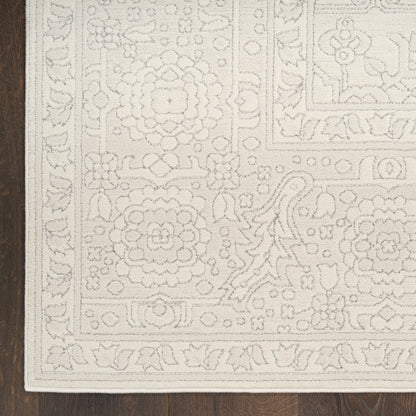 Nourison Home Grace  Ivory Light Grey  Traditional
