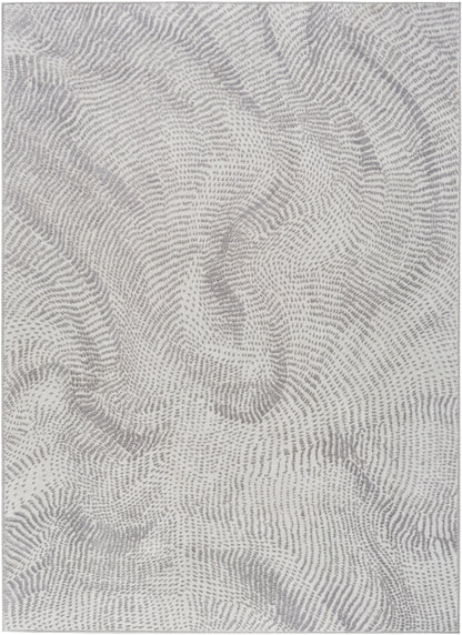 DKNY Central Park West CEP01 Grey Contemporary Power-loomed Rug