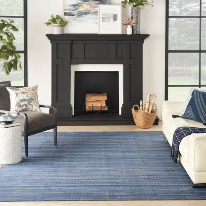 Nourison Home Interweave  Navy  Contemporary