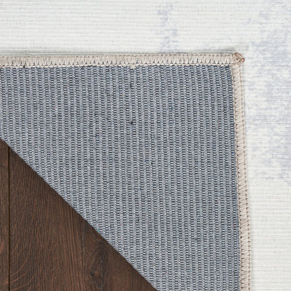 Nourison Home Nourison Washables  Blue Multicolor  Contemporary