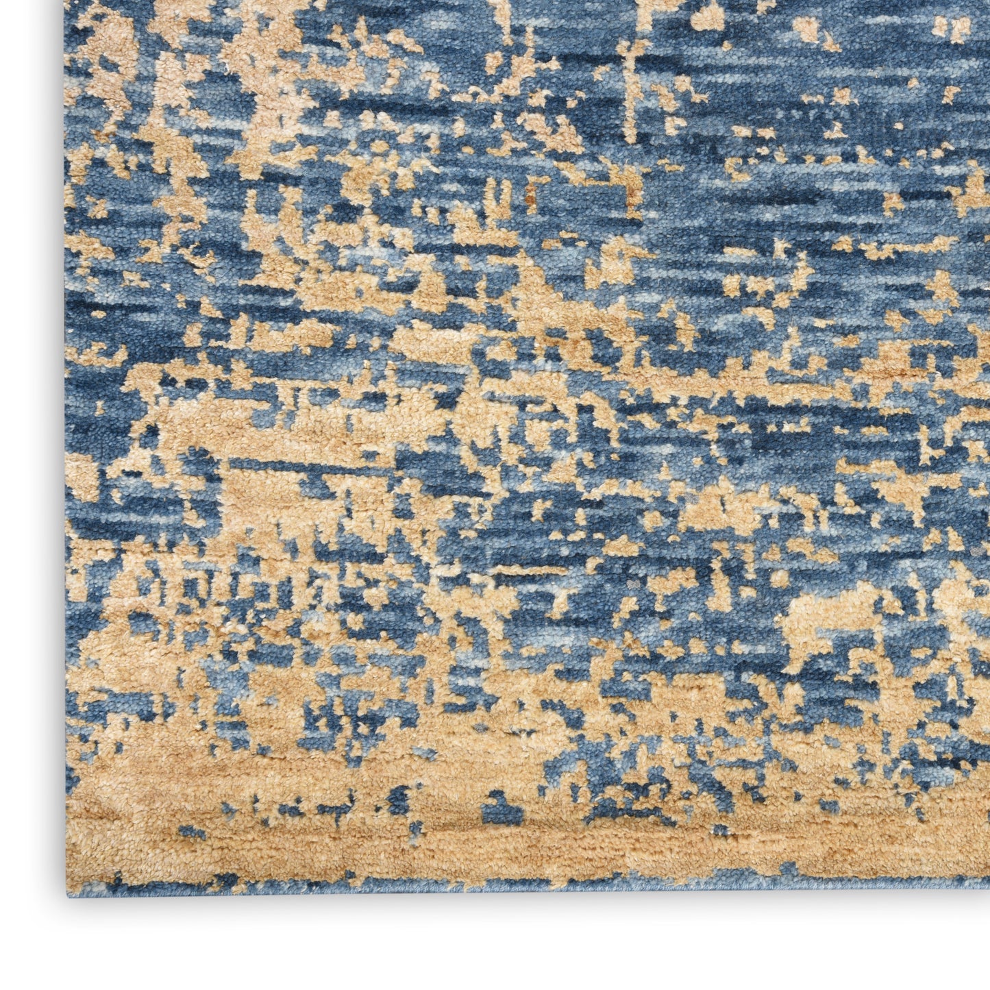 Nourison Home Luna  Dark Blue Mocha  Contemporary