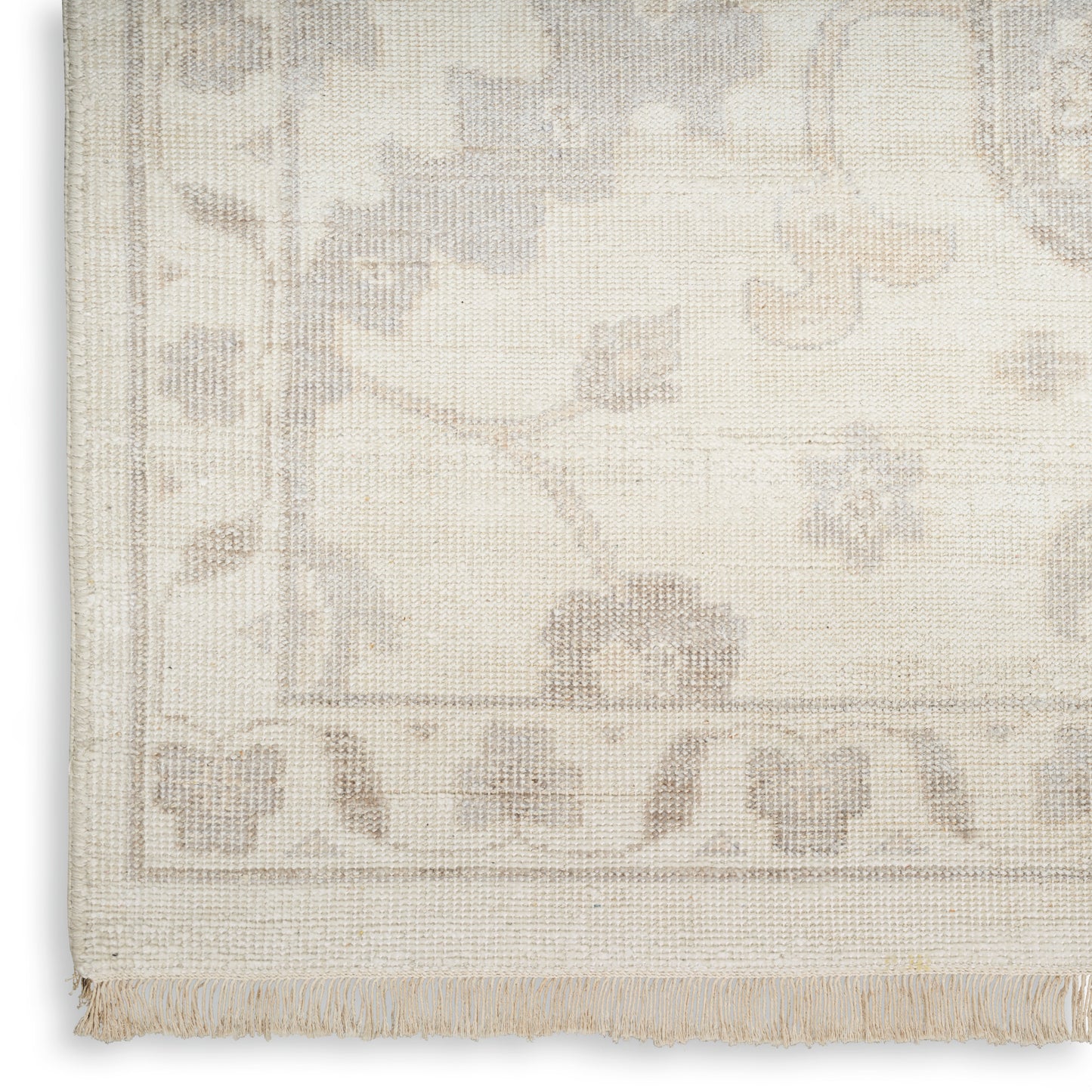Nourison Home Aldora  Ivory Grey  Traditional