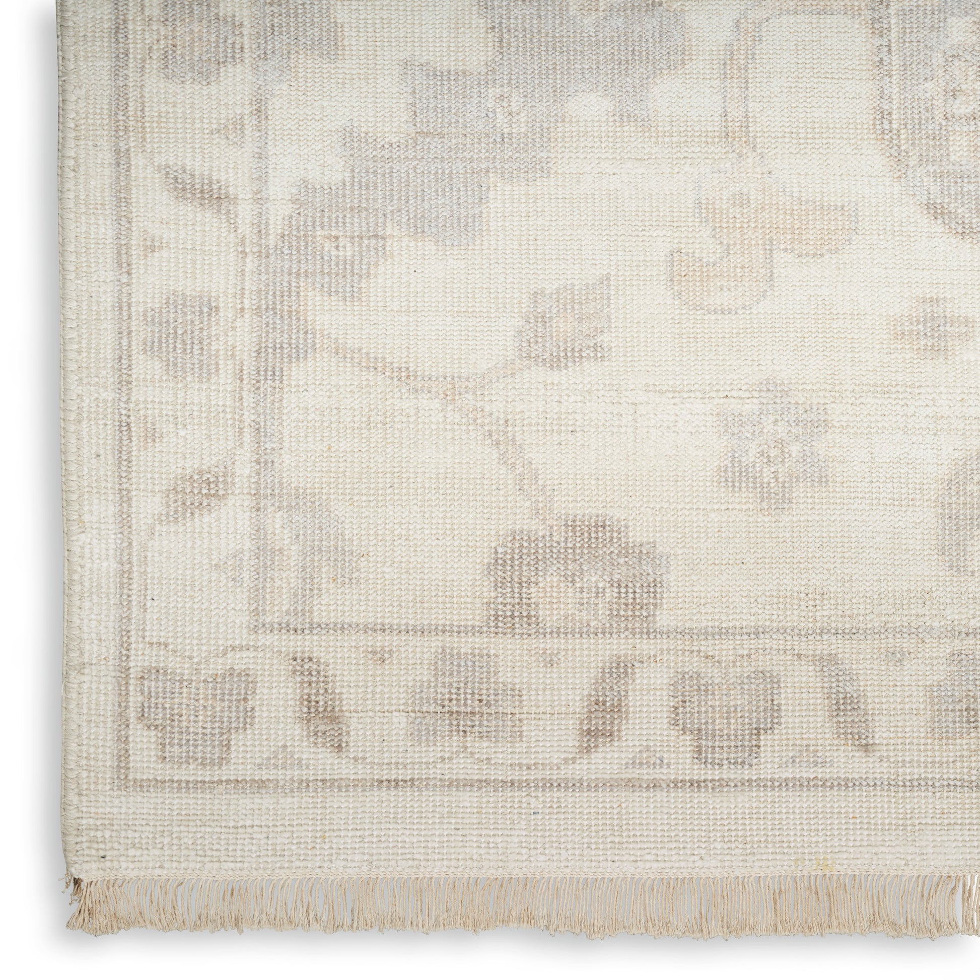Nourison Home Aldora  Ivory Grey  Traditional
