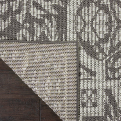 Nourison Home Aruba  Ivory Grey  Transitional