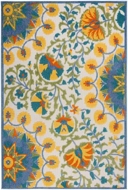 Nourison Home Aloha ALH22 Multicolor Contemporary Power-loomed Rugs