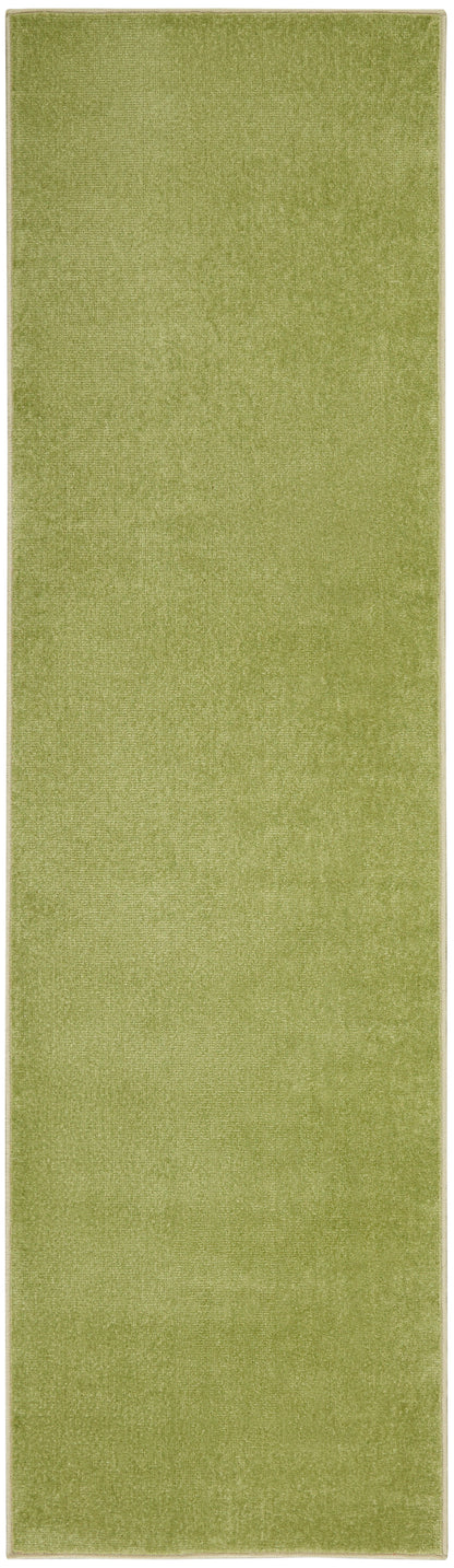 Nourison Home Nourison Essentials NRE01 Green Contemporary Power-loomed Rug