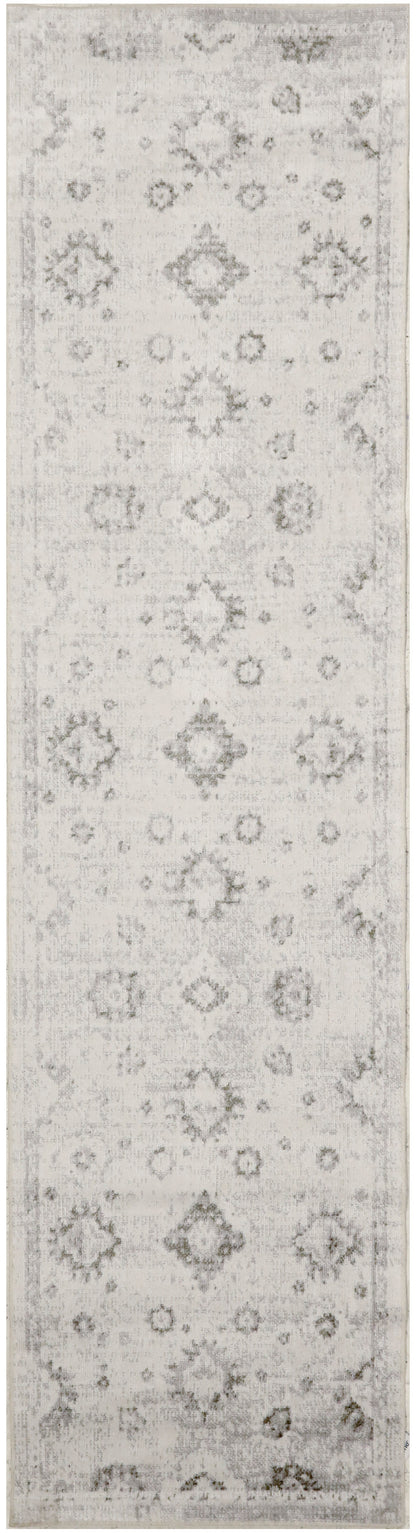 Nourison Home Astra Machine Washable ASW19 Ivory Traditional Power-loomed Rug