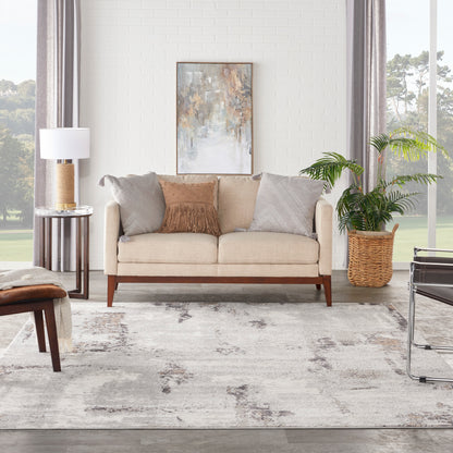 Nourison Home Elation  Grey Ivory  Contemporary