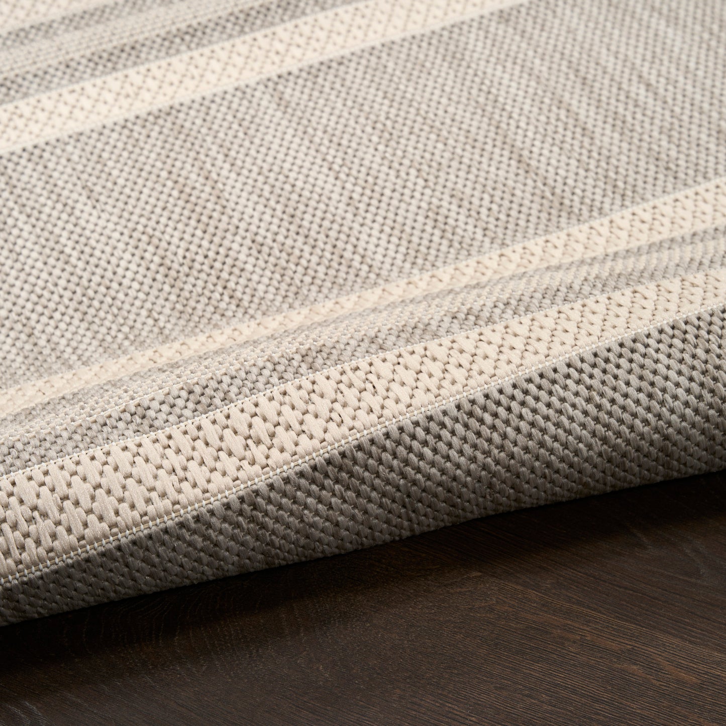 Nourison Home Horizon Indoor/Outdoor  Grey  Contemporary