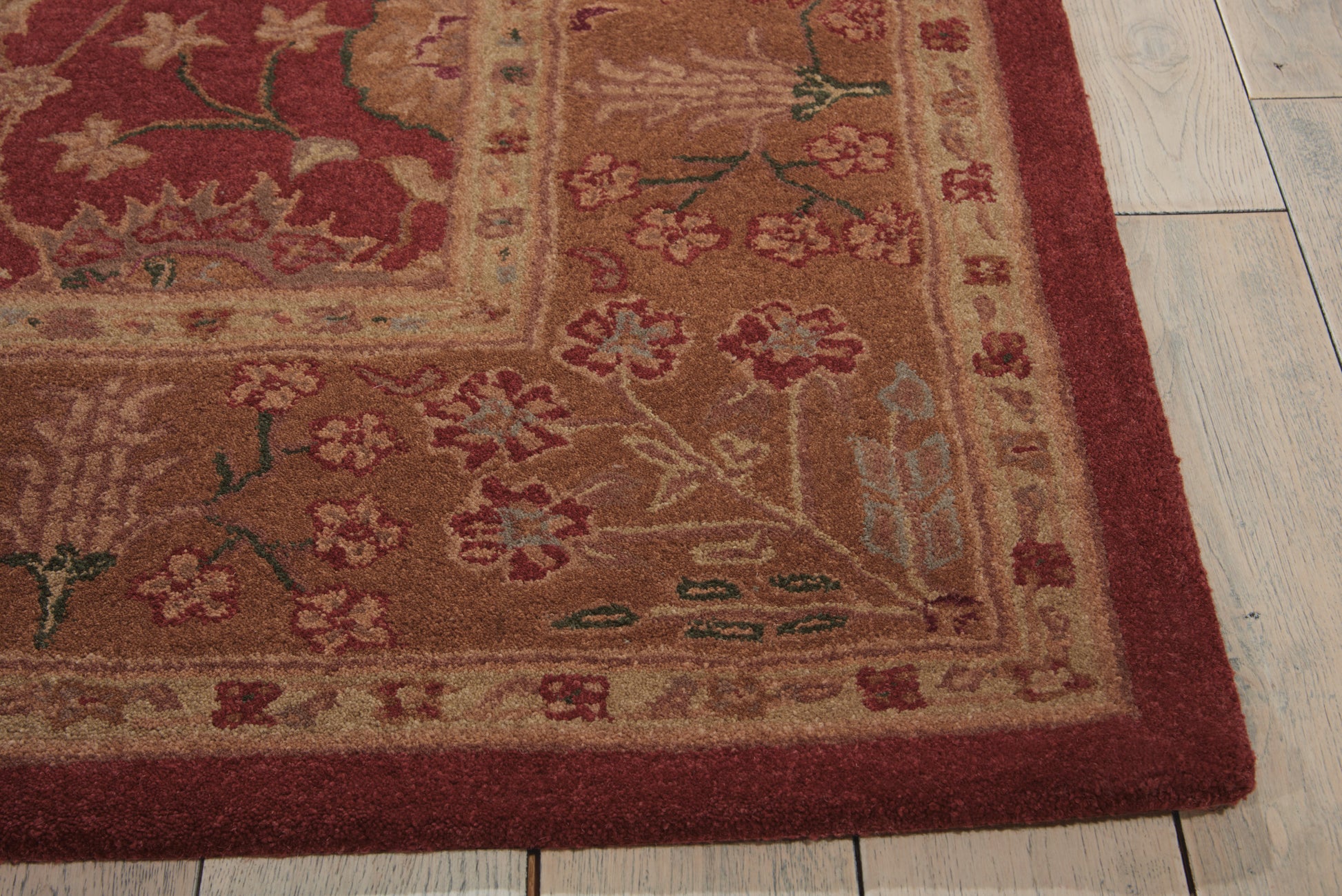 Nourison Home Heritage Hall  Brick  Traditional