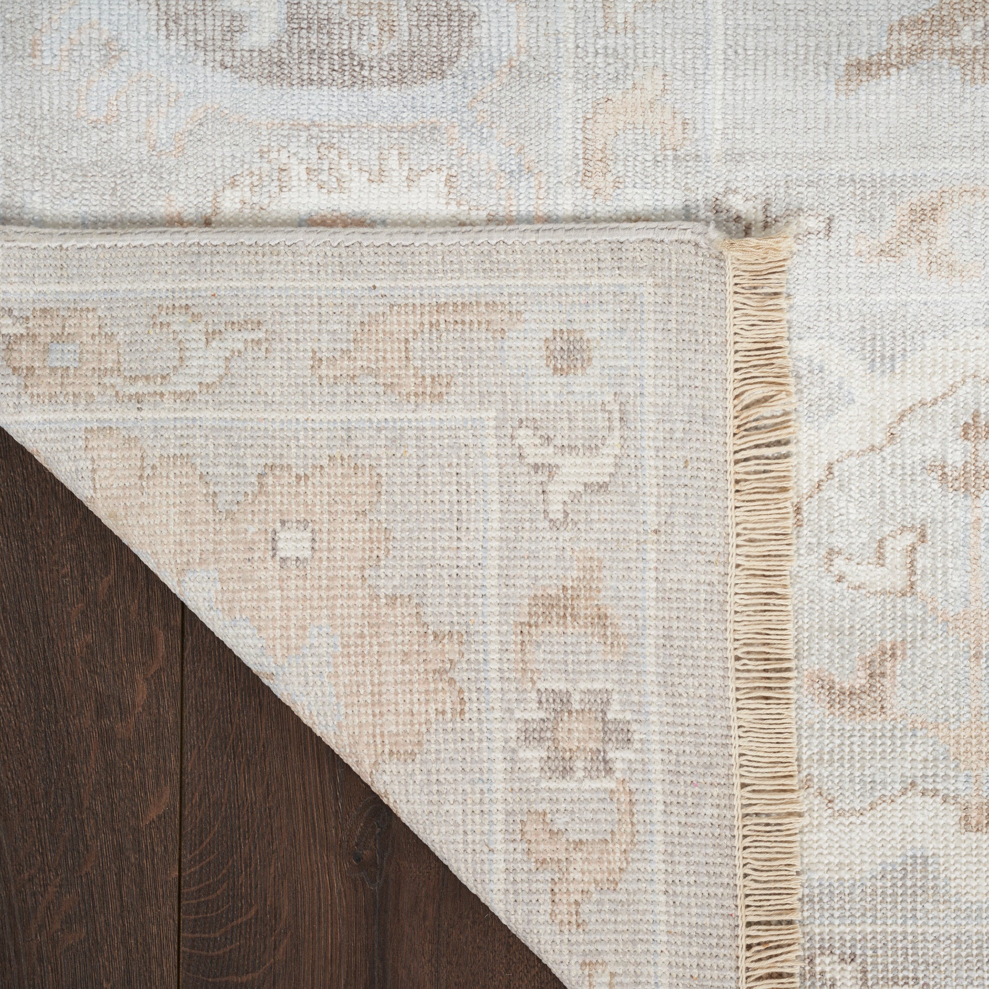 Nourison Home Aldora  Silver Blue  Traditional