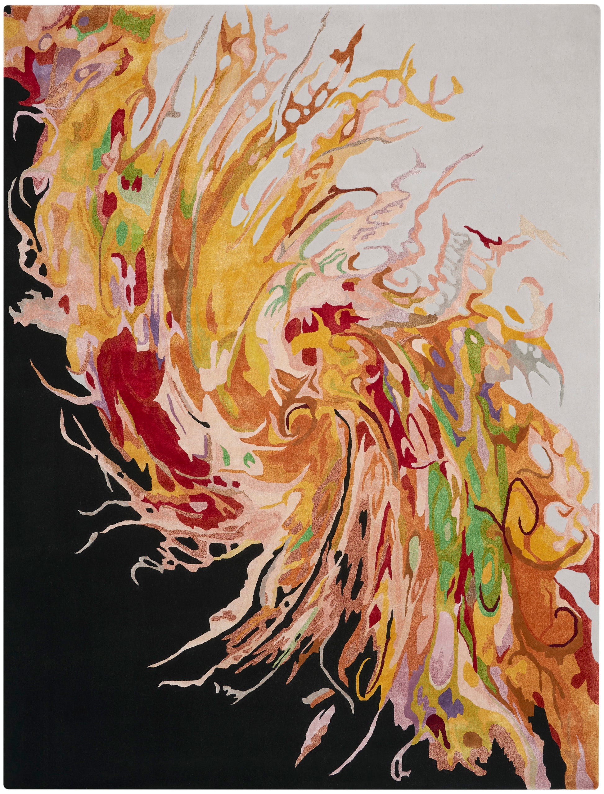 Nourison Home Prismatic  Multicolor  Contemporary