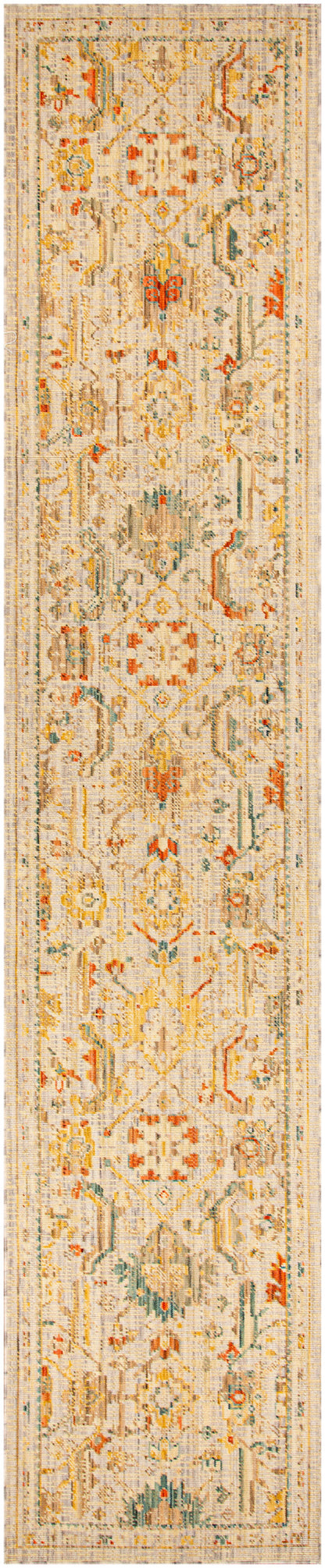 Nourison Home Antique Bloom ANB02 Taupe Multicolor Traditional Machine Woven Rug