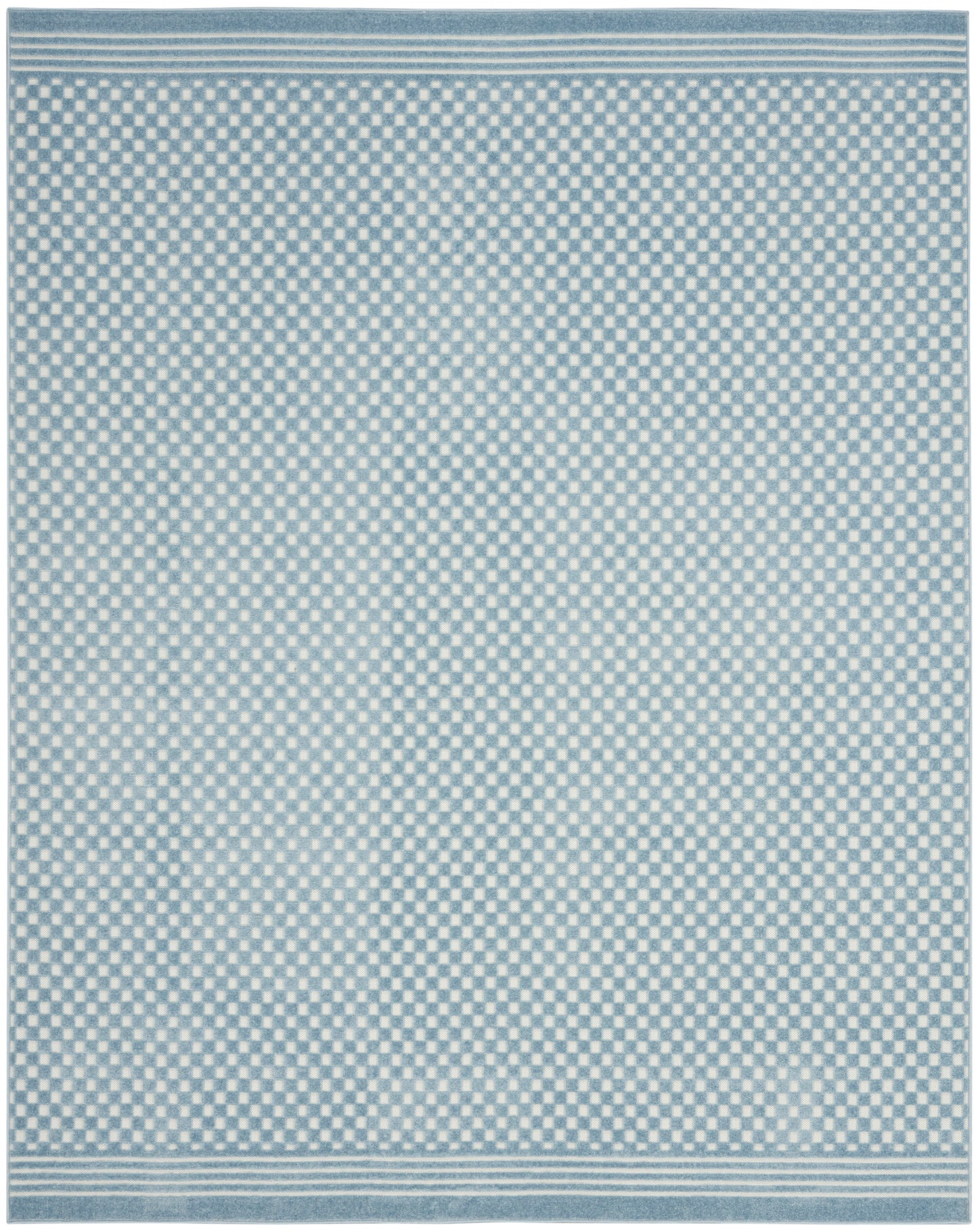 Nourison Home Care Free  Blue  Contemporary