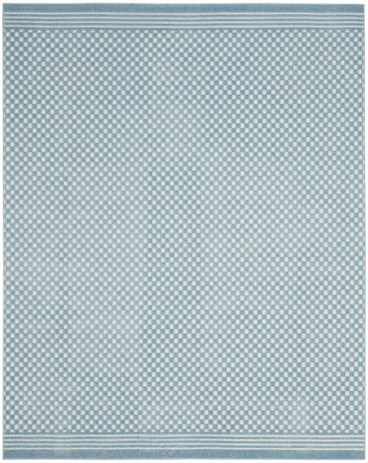 Nourison Home Care Free  Blue  Contemporary