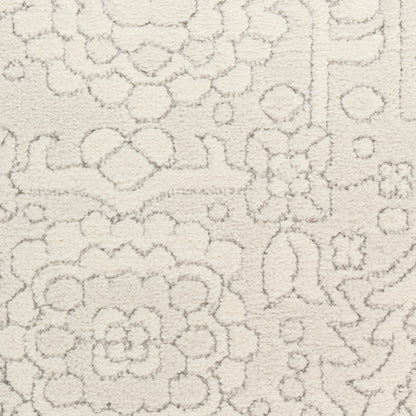 Nourison Home Grace  Ivory Light Grey  Traditional