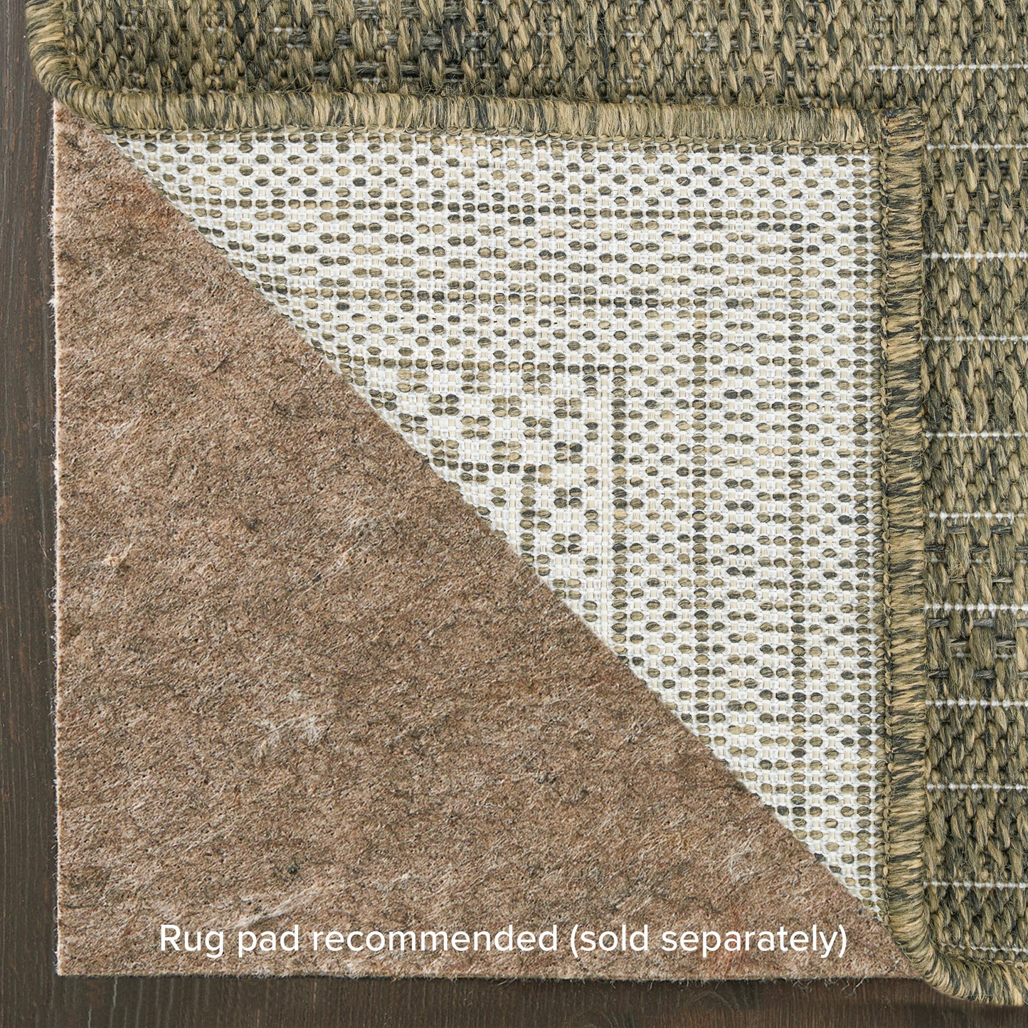 Nourison Home Tulum  Olive  Contemporary