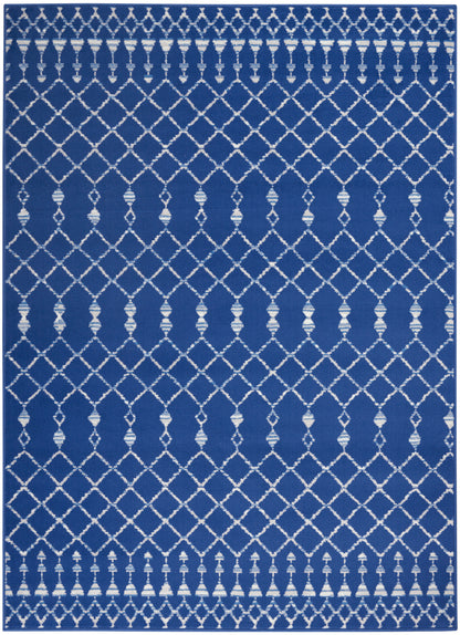 Nourison Home Whimsicle WHS02 Navy Contemporary Power-loomed Rug