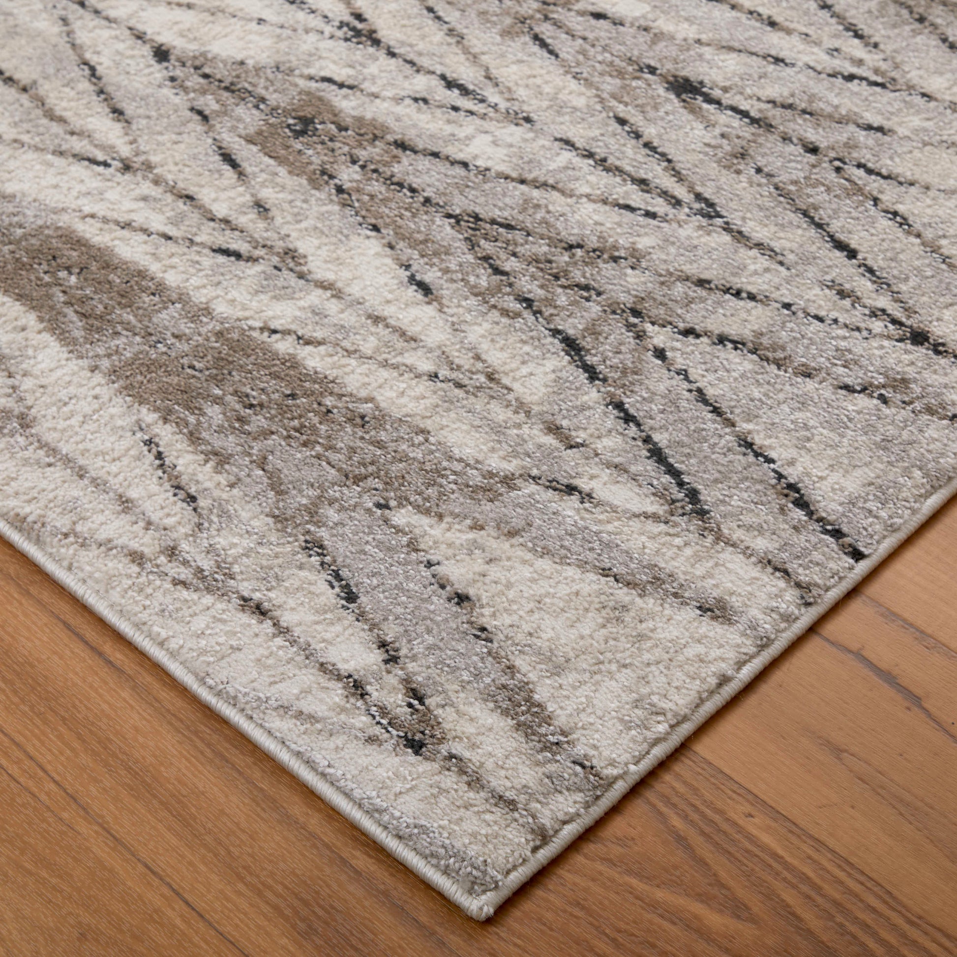 Feizy Vancouver  Beige Brown Modern/Scandinavian/Cottage