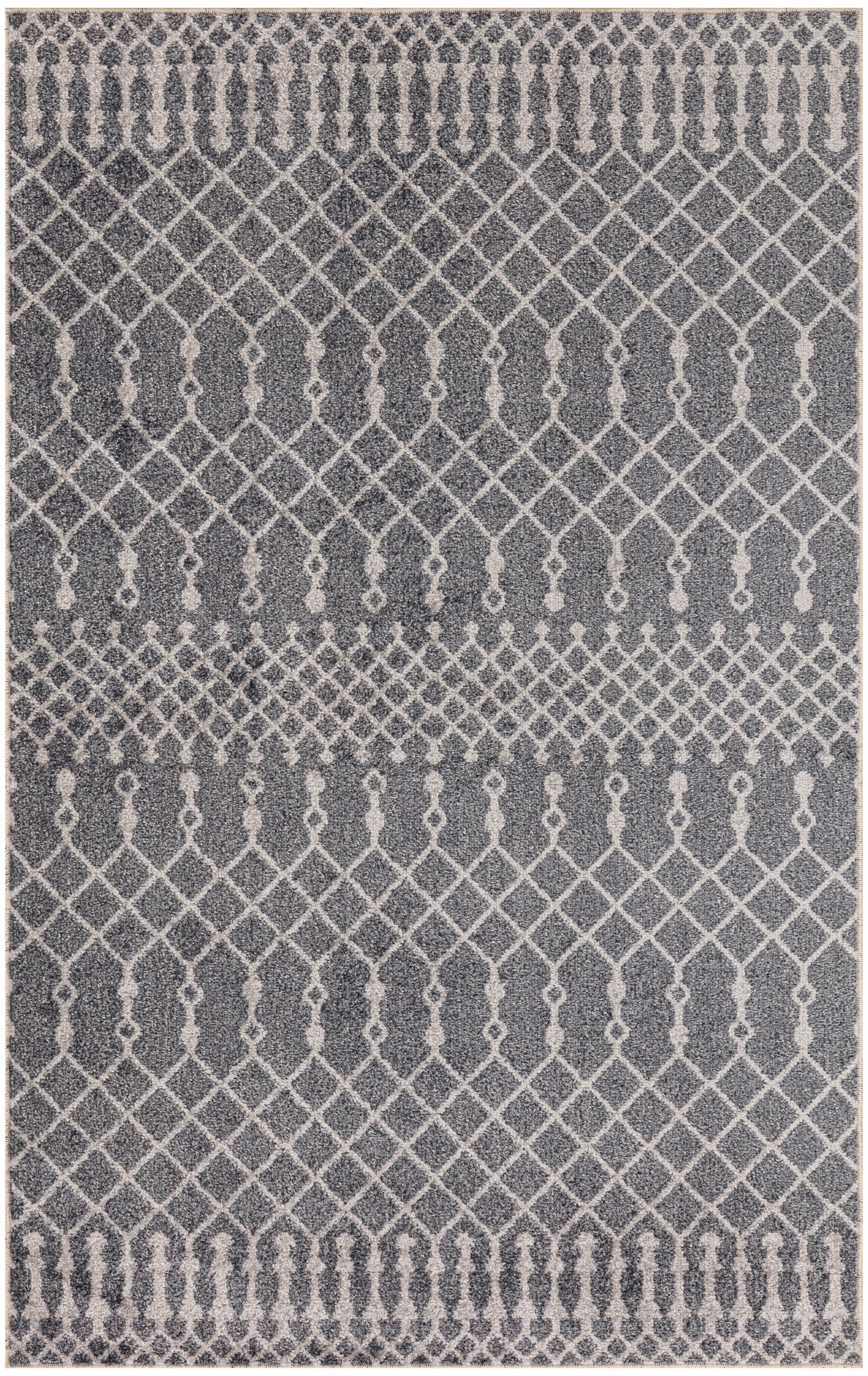 Nourison Home Astra Machine Washable ASW10 Denim Transitional Power-loomed Rug