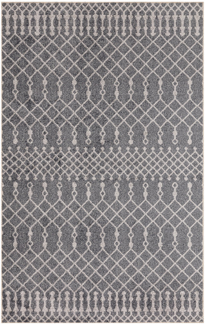 Nourison Home Astra Machine Washable ASW10 Denim Transitional Power-loomed Rug