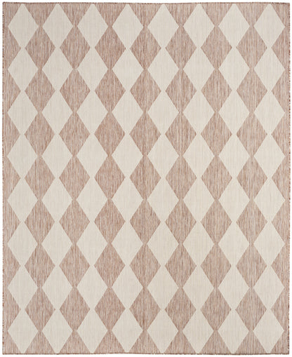 Nourison Home Positano POS04 Beige Contemporary Power-loomed Rug