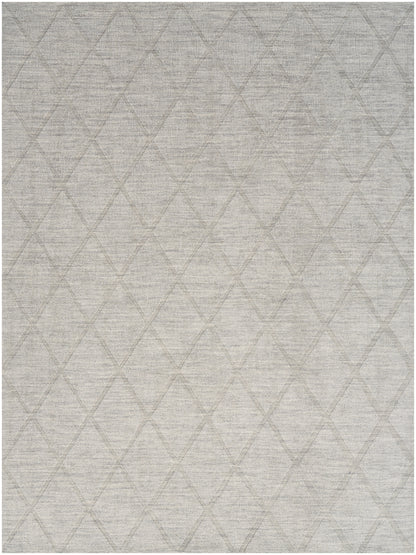 Nourison Home Wool Haven WOH01 Grey Contemporary Hand Woven Rug