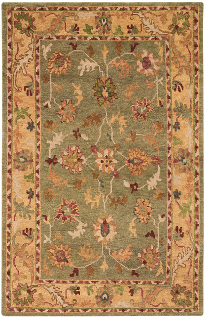 Nourison Home Tahoe TA03 Green Traditional Knotted Rug