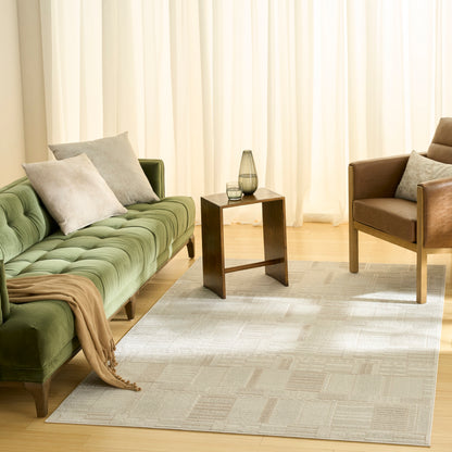 Nourison Home Nordic  Ivory Beige  Contemporary