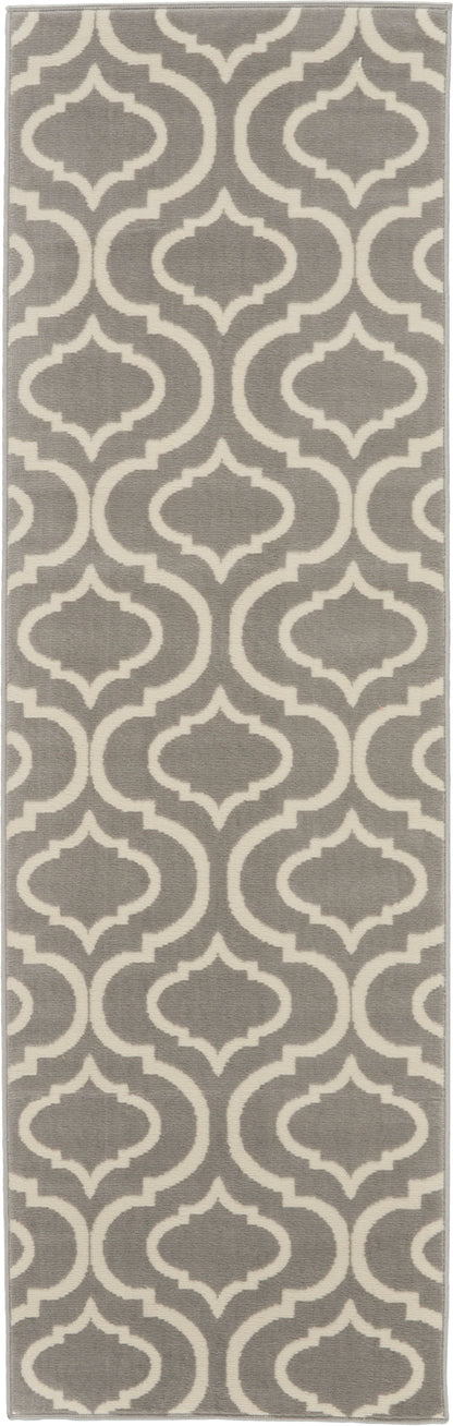 Nourison Home Jubilant JUB19 Grey Transitional Power-loomed Rug
