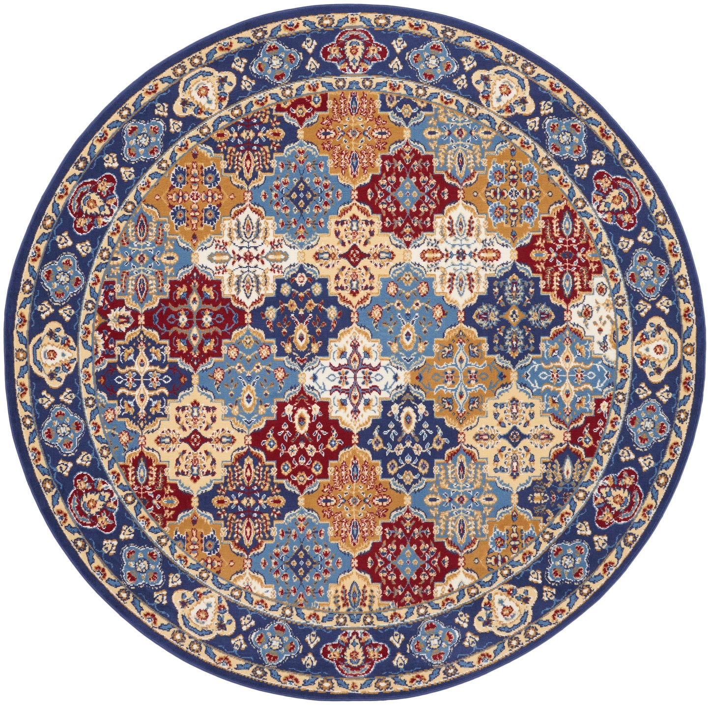 Nourison Home Grafix GRF31 Multicolor Traditional Power-loomed Rug